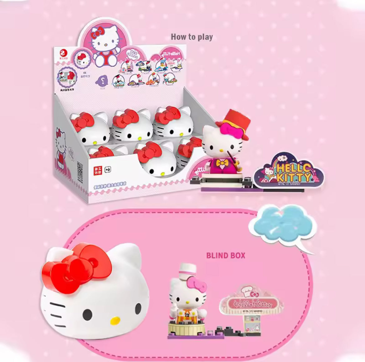 Blind Box Hello Kitty Blocks