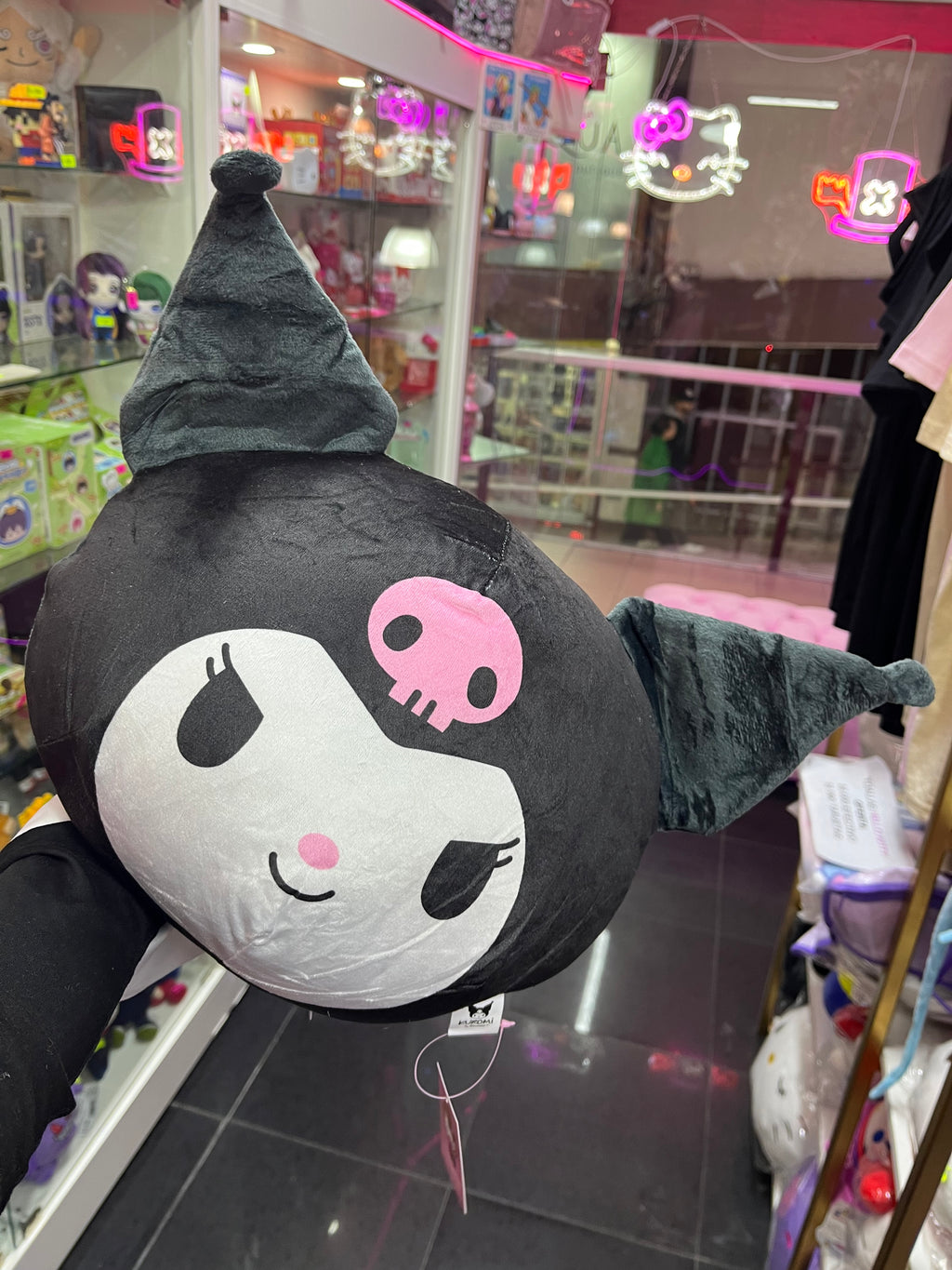 Cojín peluche hello Kitty & Kuromi