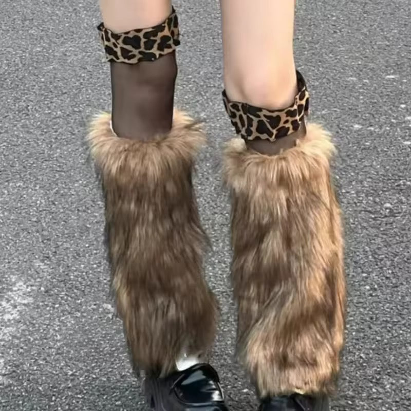 Polainas peludas