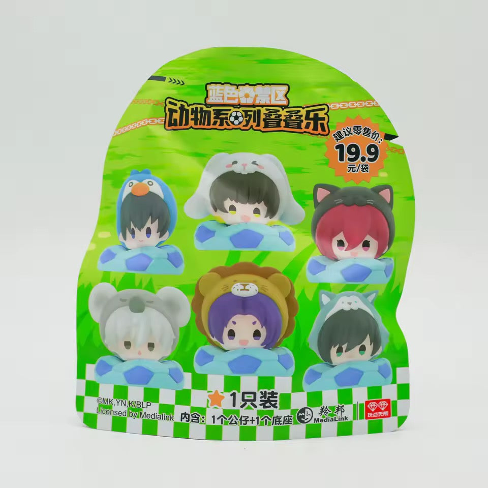 Blind Box Blue Lock figuras apilables