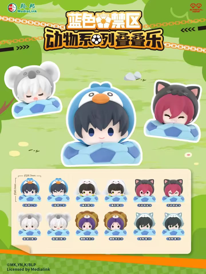 Blind Box Blue Lock figuras apilables