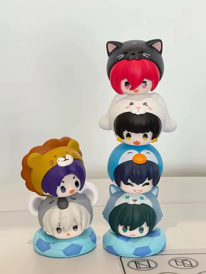 Blind Box Blue Lock figuras apilables